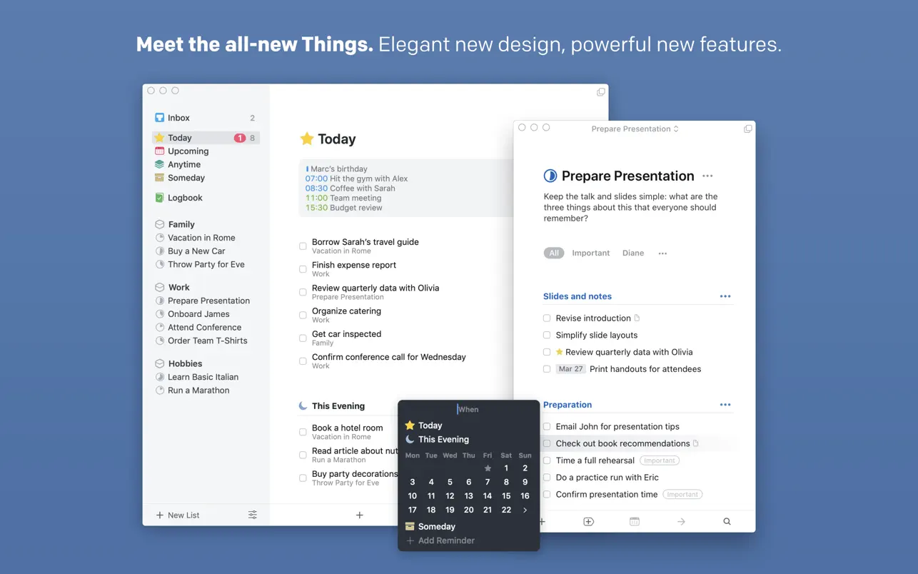 Things 3 for Mac v3.20.3 日程和任务管理工具 破解下载-1