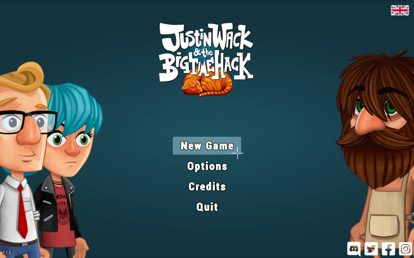 怪客贾斯丁的黑客时刻 Justin Wack and the Big Time Hack for Mac v2.0.8 英文原生版-1