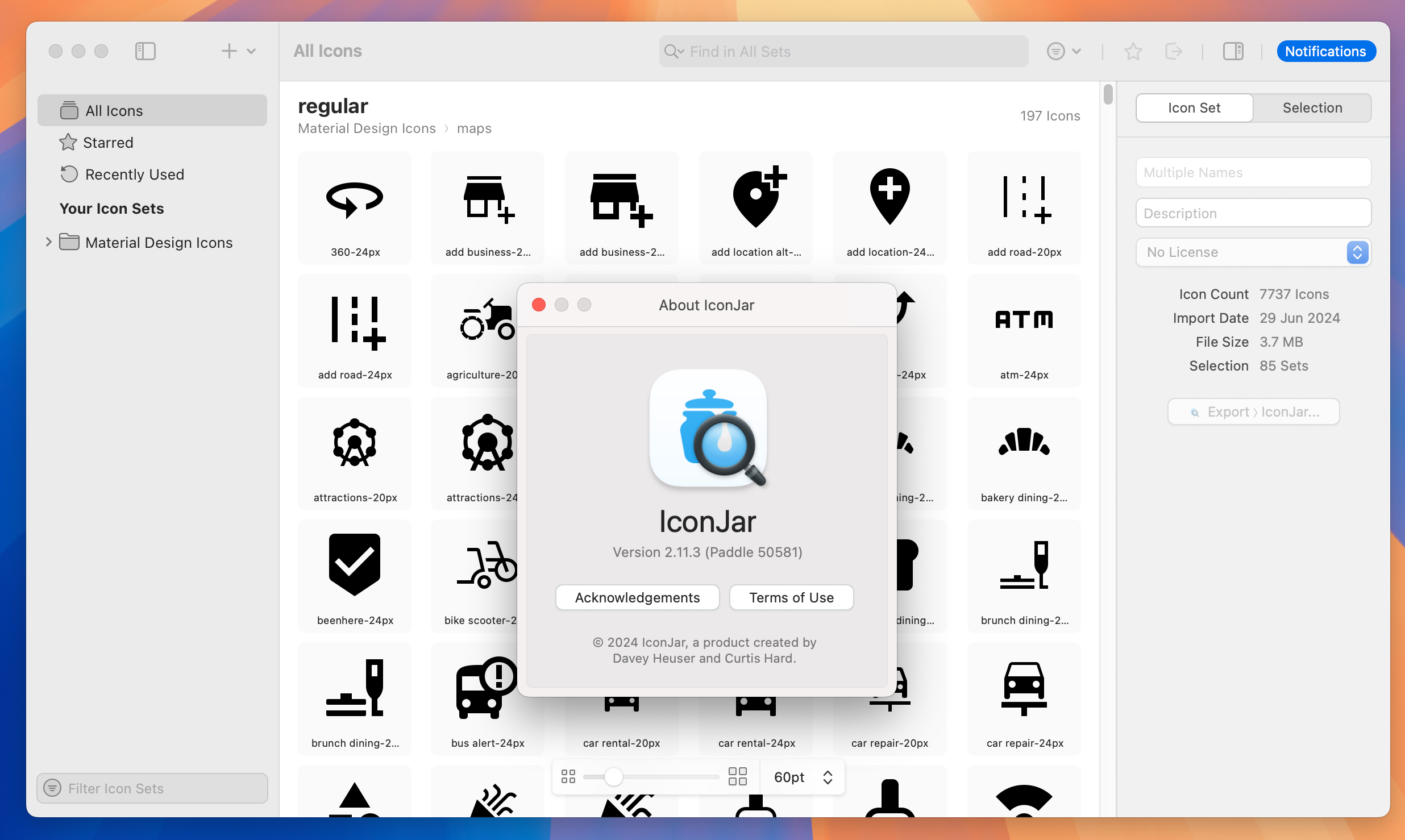 IconJar for Mac v2.11.3 图标素材管理工具 免激活下载-1