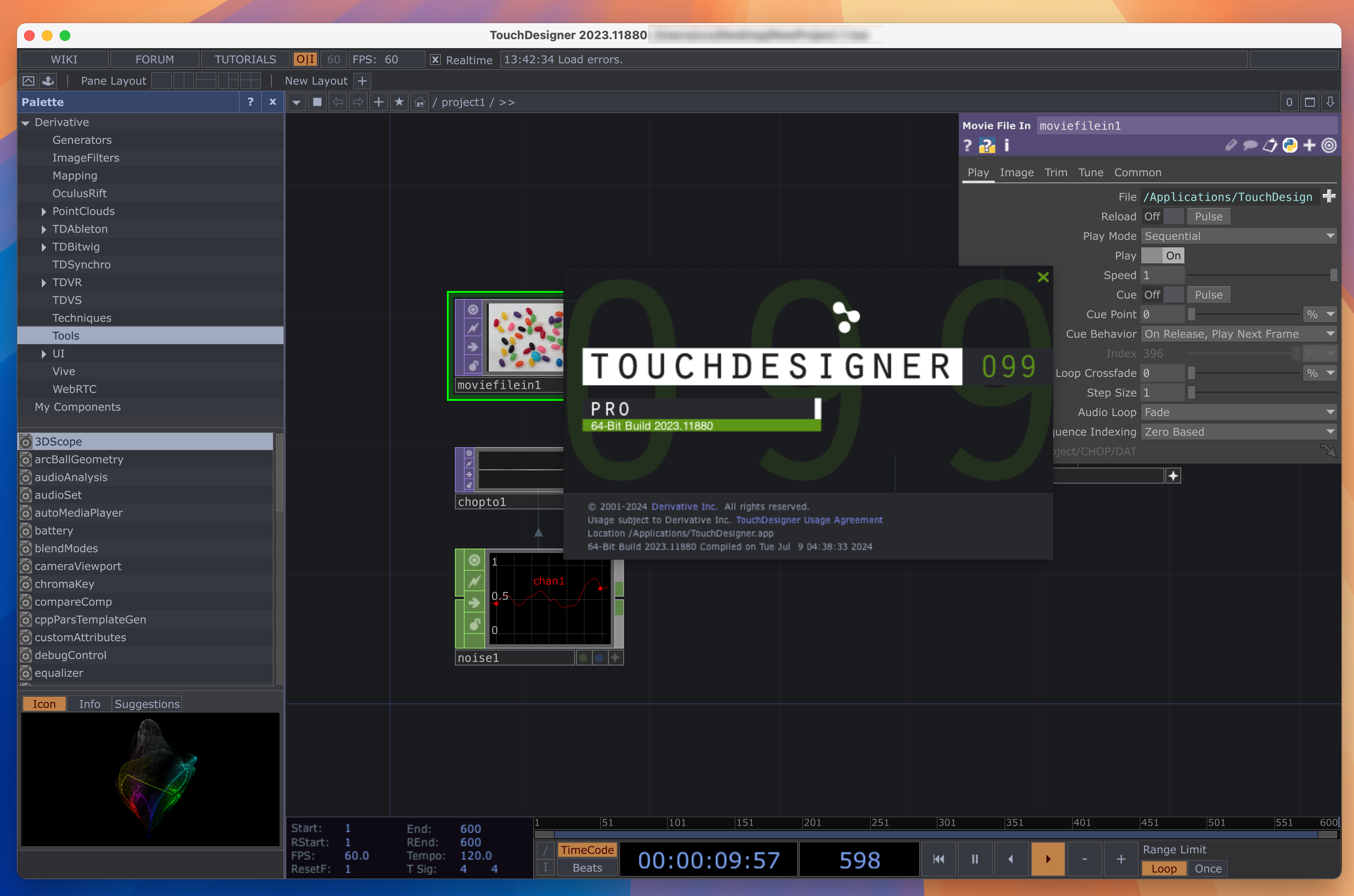 TouchDesigner Pro for Mac v2023.11880 可视化原型渲染设计 免激活下载-1