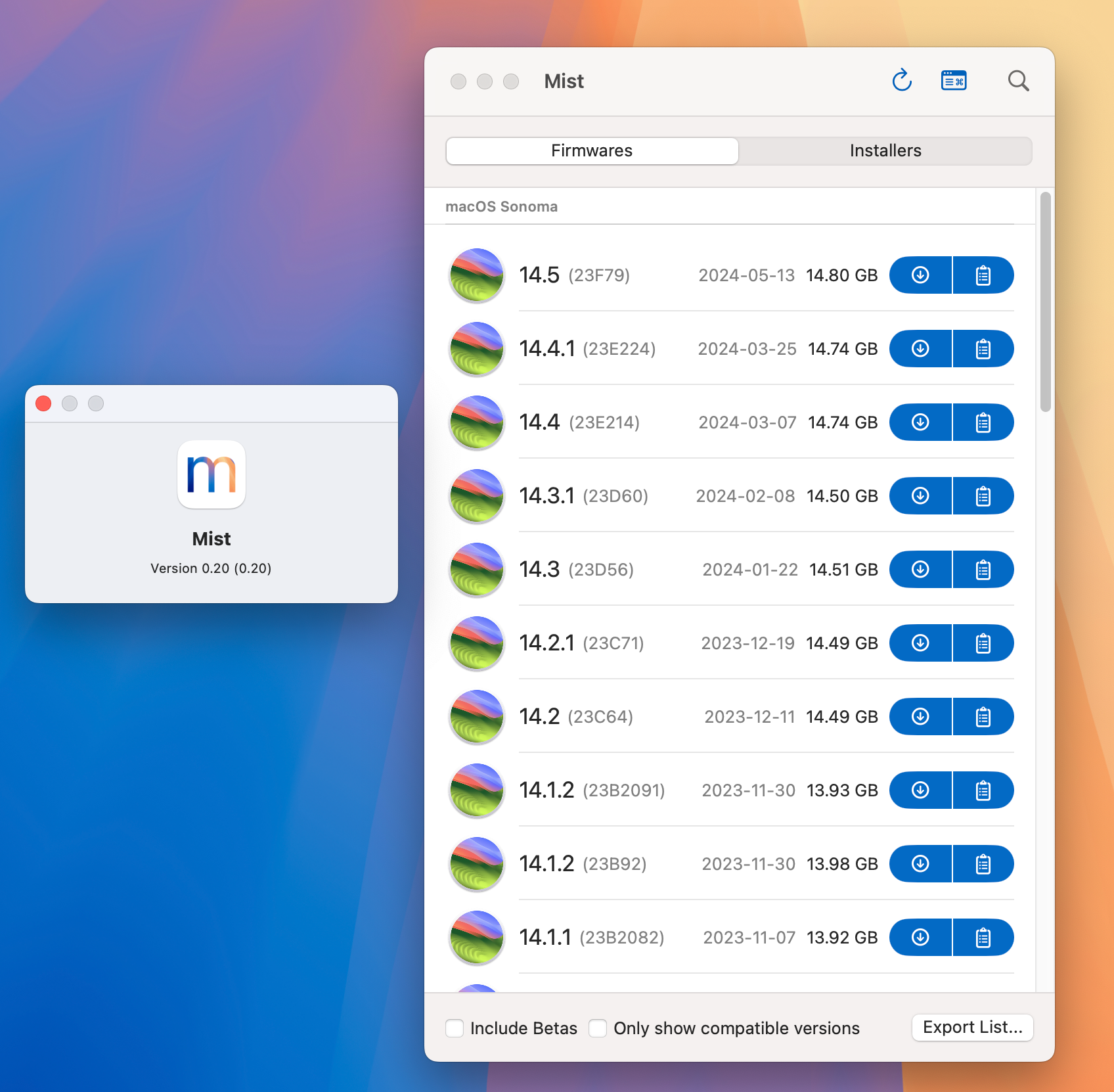 Mist for Mac v0.20 OS系统安装包下载工具 免激活下载-1