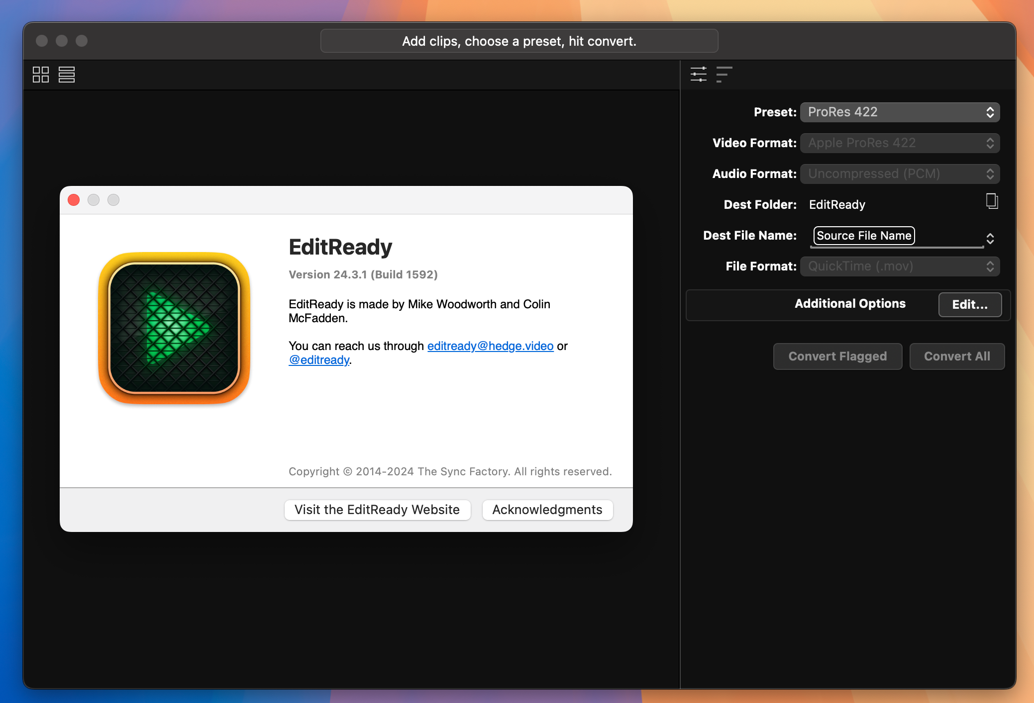 EditReady for Mac v24.3.1 强大的视频转码器 免激活下载-1