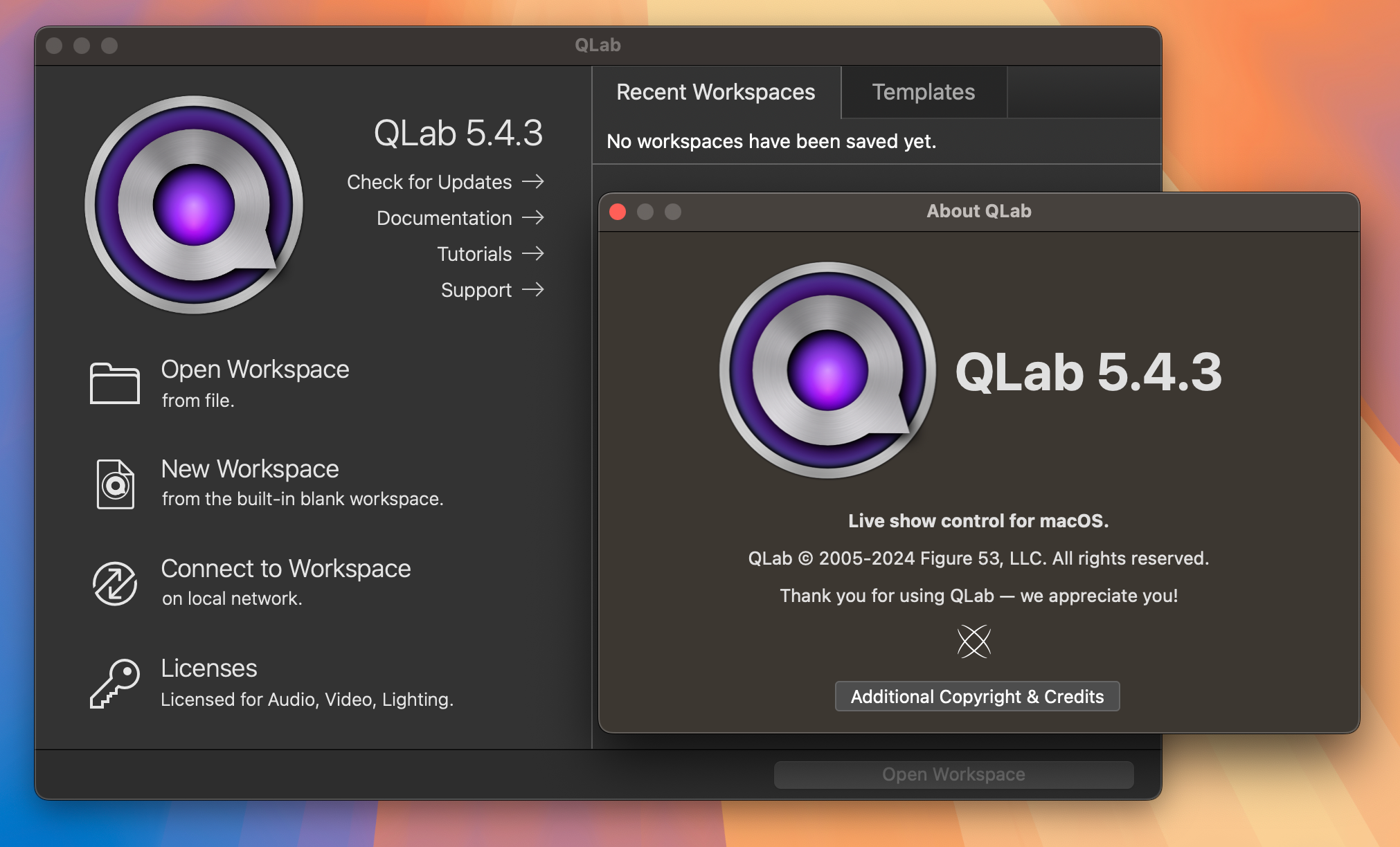 QLab Pro for Mac v5.4.3 舞台多媒体控制工具 免激活下载-1