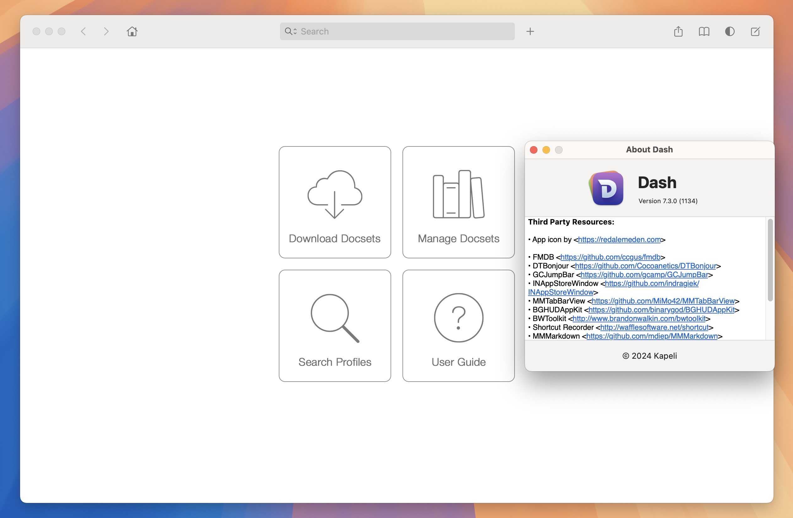 Dash for Mac v7.3.0 好用的API文档工具 免激活下载-1