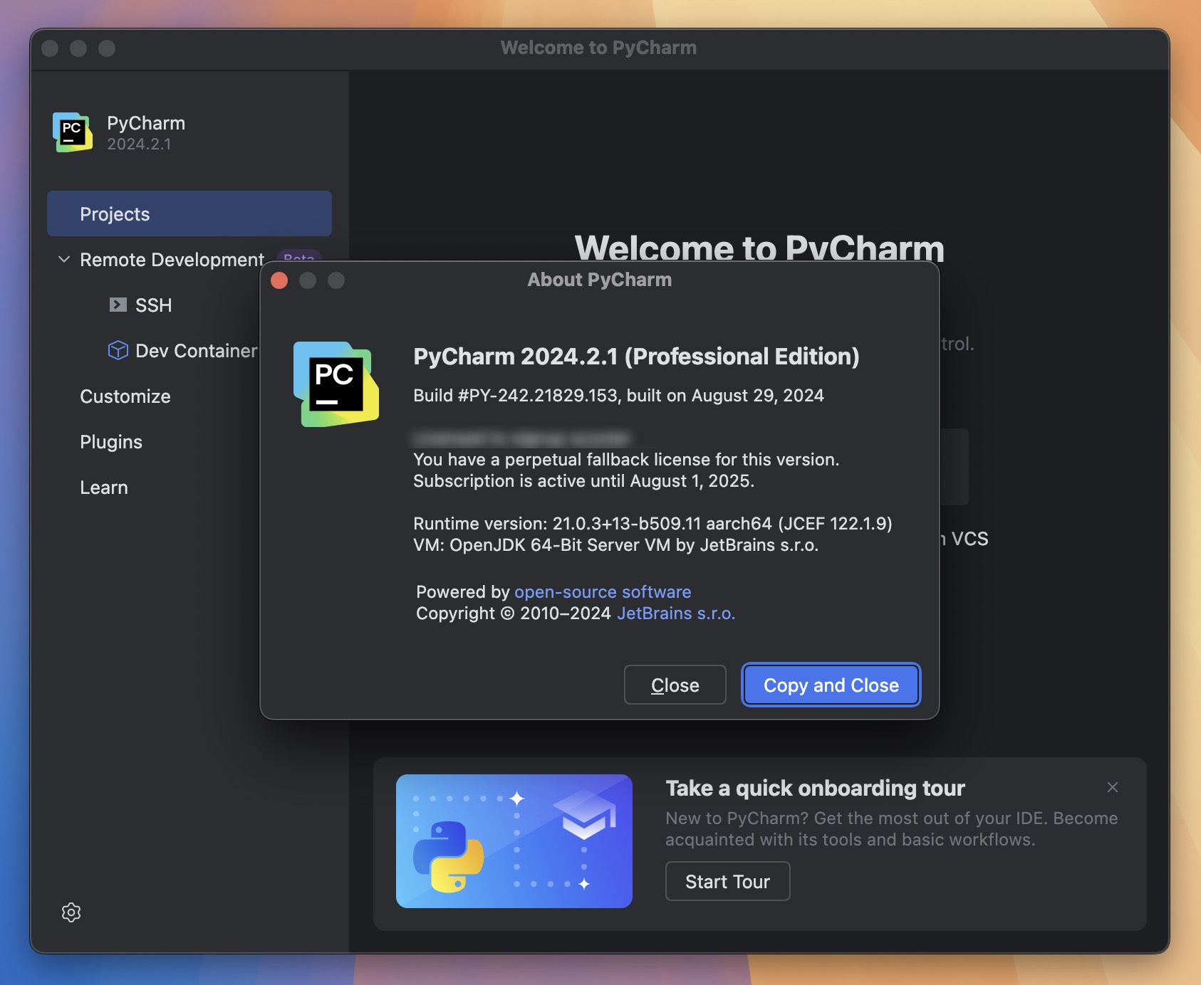 Pycharm Pro 2024 for Mac v2024.2.1 Python编辑开发 免激活下载-1