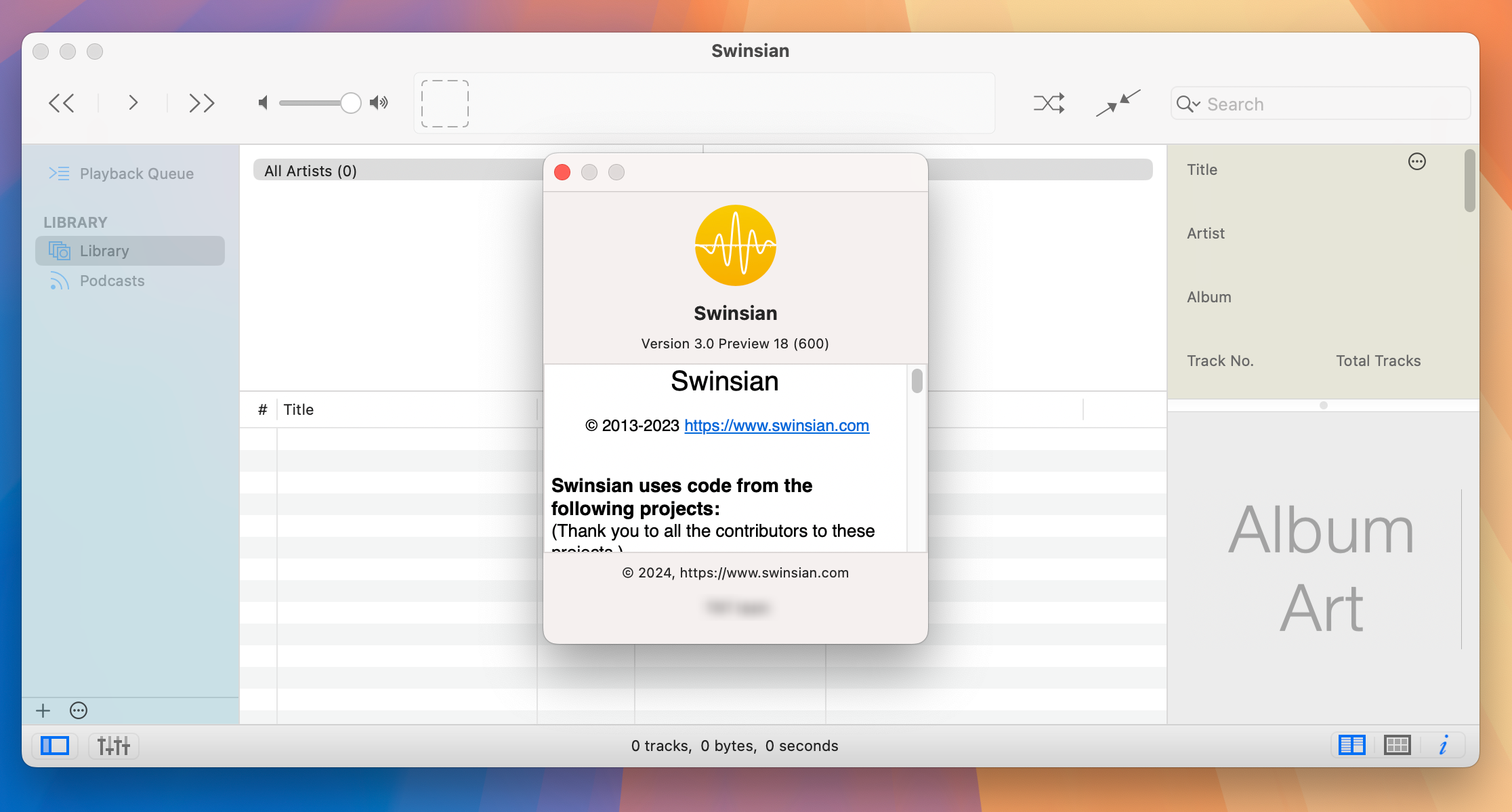 Swinsian for Mac v3.0Preview18 音乐播放器 免激活下载-1