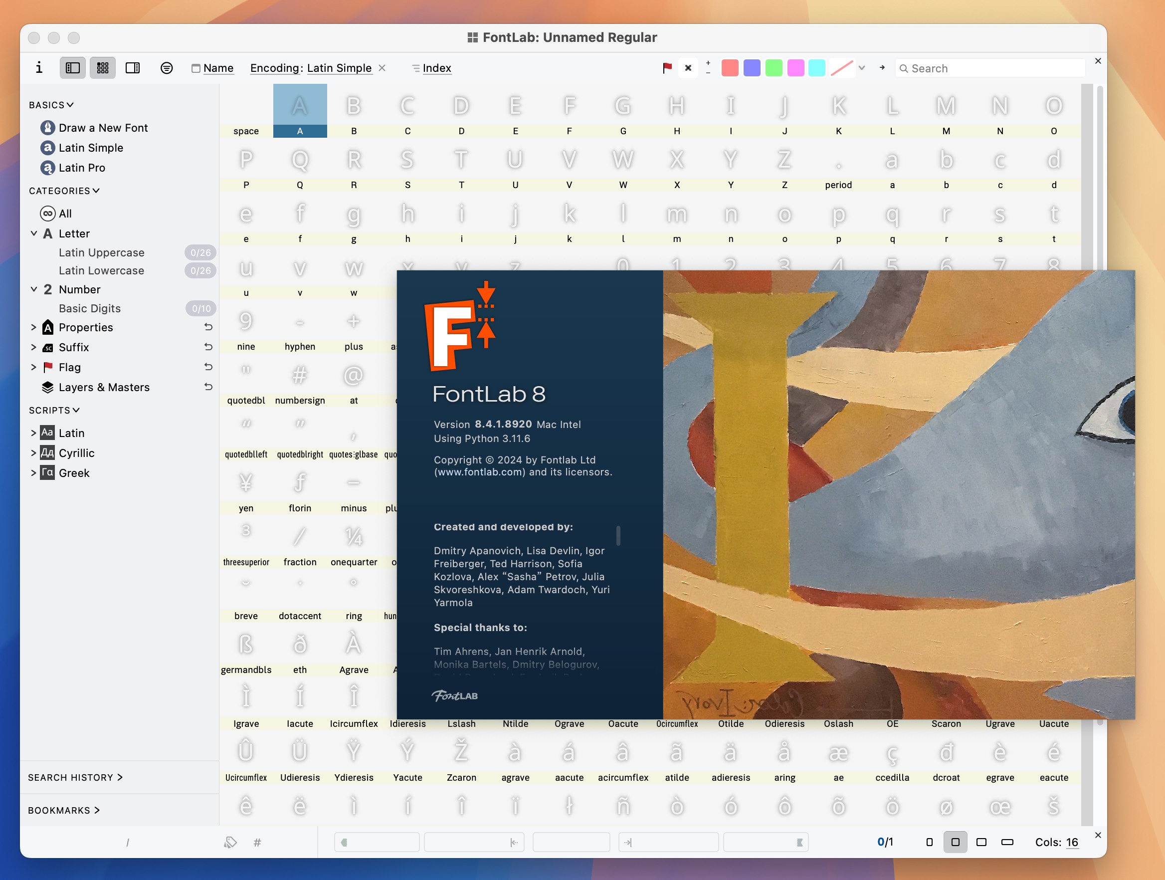 FontLab 8 for Mac v8.4.1.8920 Mac字体编辑器 免激活下载-1