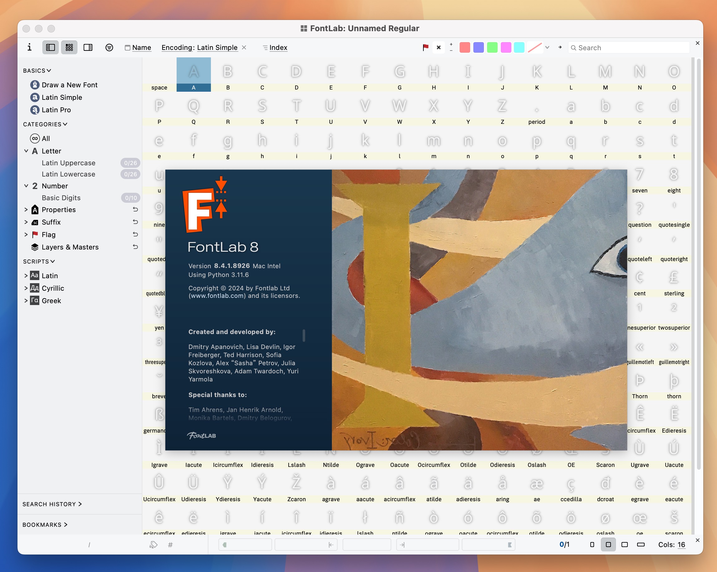 FontLab 8 for Mac v8.4.1.8926 Mac字体编辑器 免激活下载-1