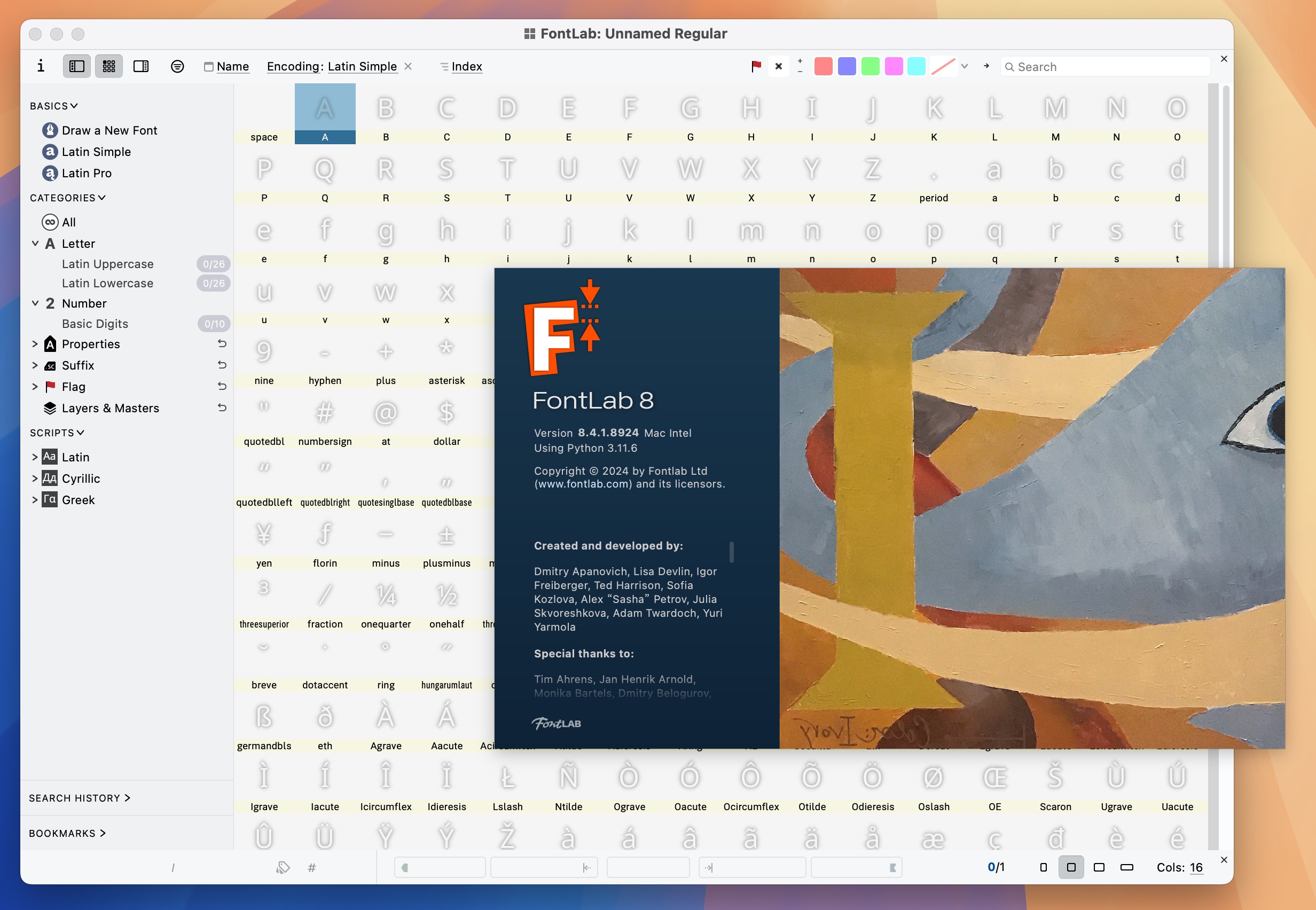 FontLab 8 for Mac v8.4.1.8924 Mac字体编辑器 免激活下载-1