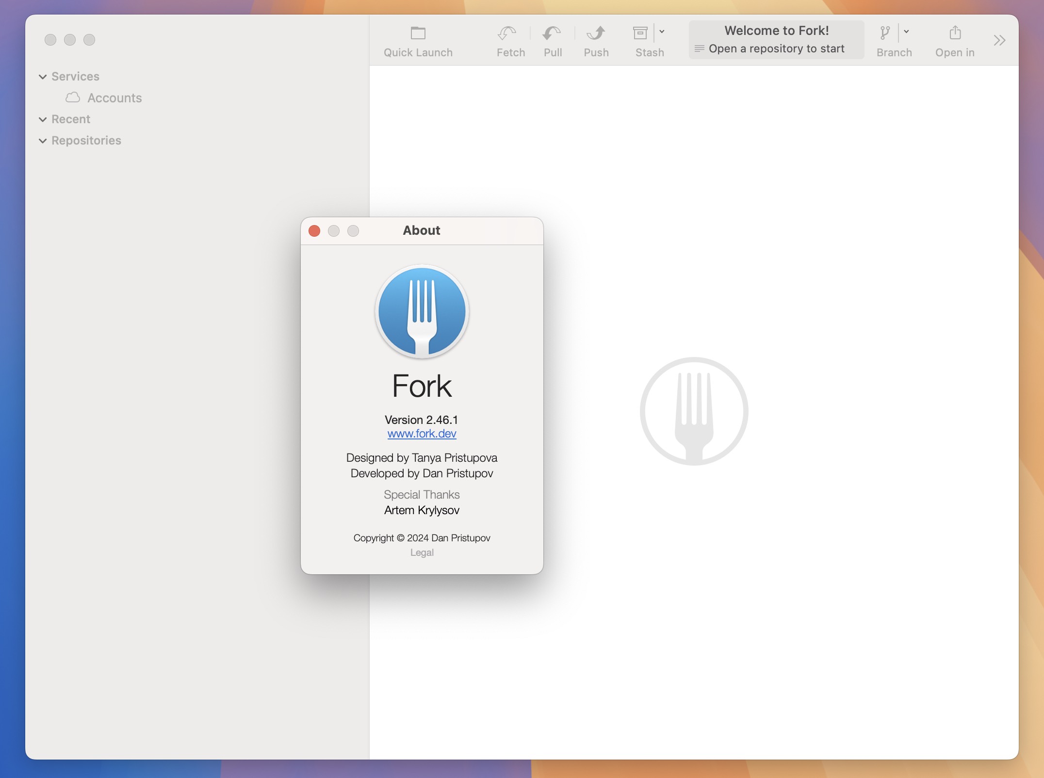 Fork for Mac v2.46.1 Git客户端 免激活下载-1