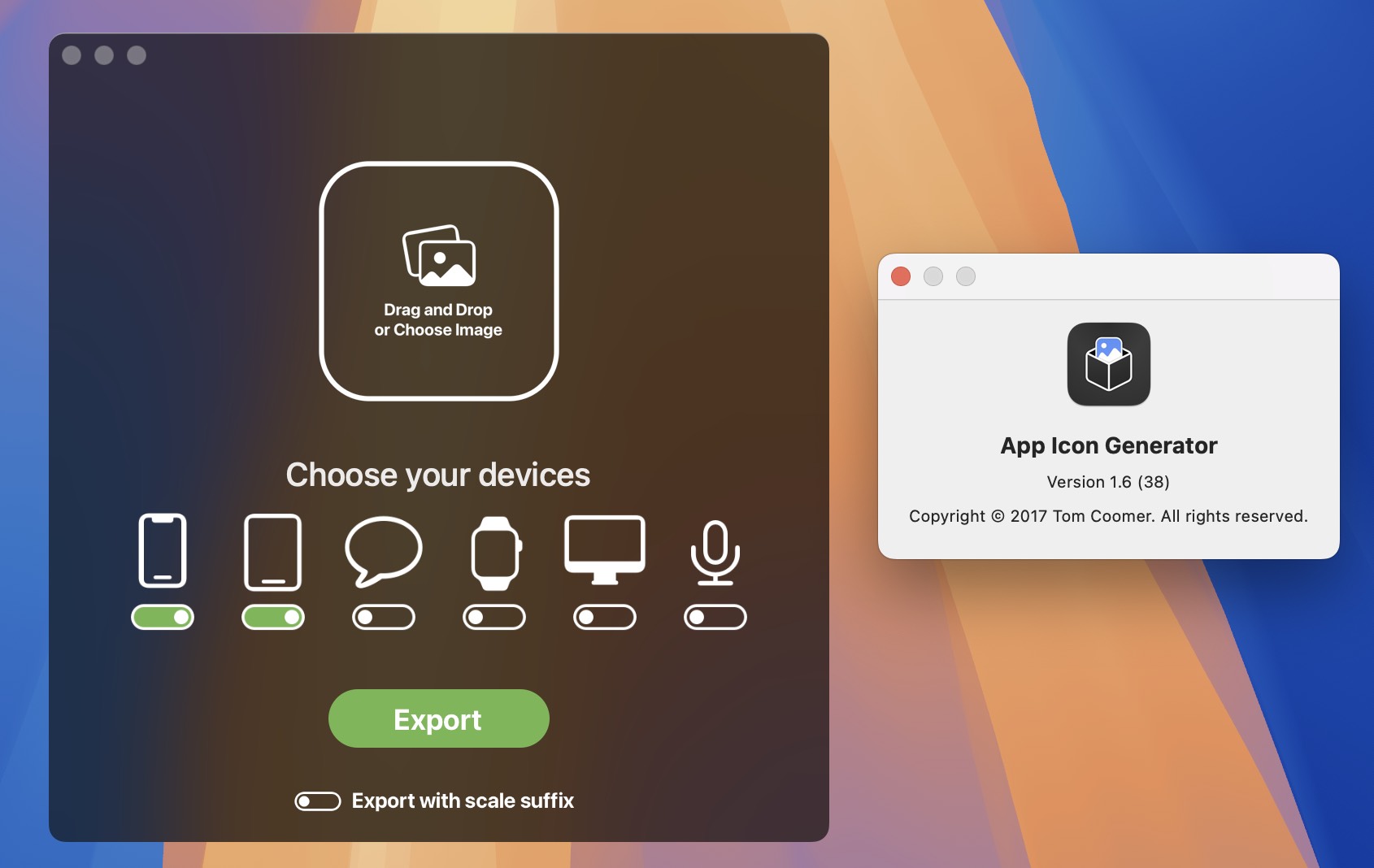 App Icon Generator for Mac v1.6 应用图标制作工具 免激活下载-1