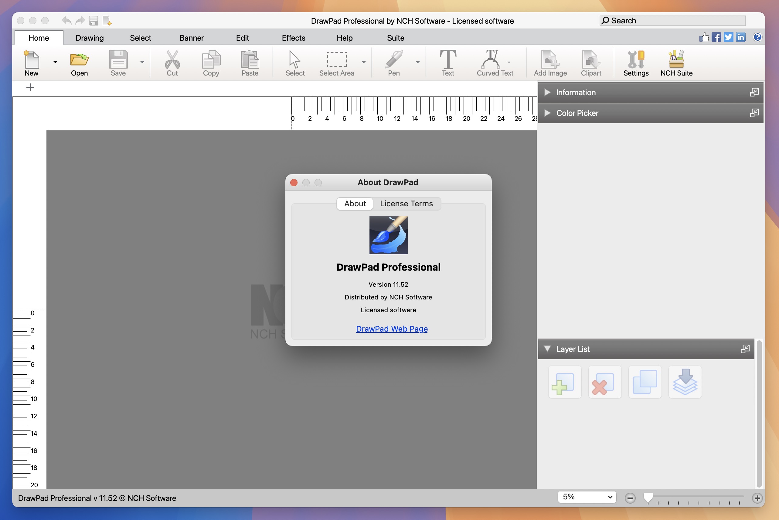 NCH DrawPad Pro for Mac v11.52 功能强大的图像编辑处理软件 免激活下载-1