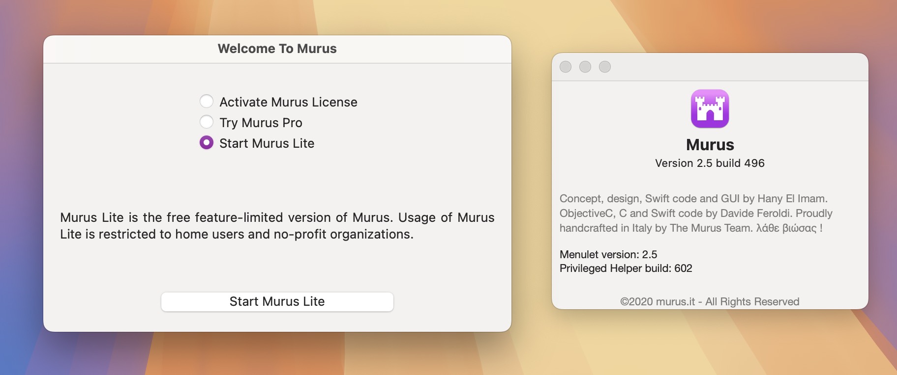 Murus Pro for Mac v2.5 网络安全防火墙工具 免激活下载-1