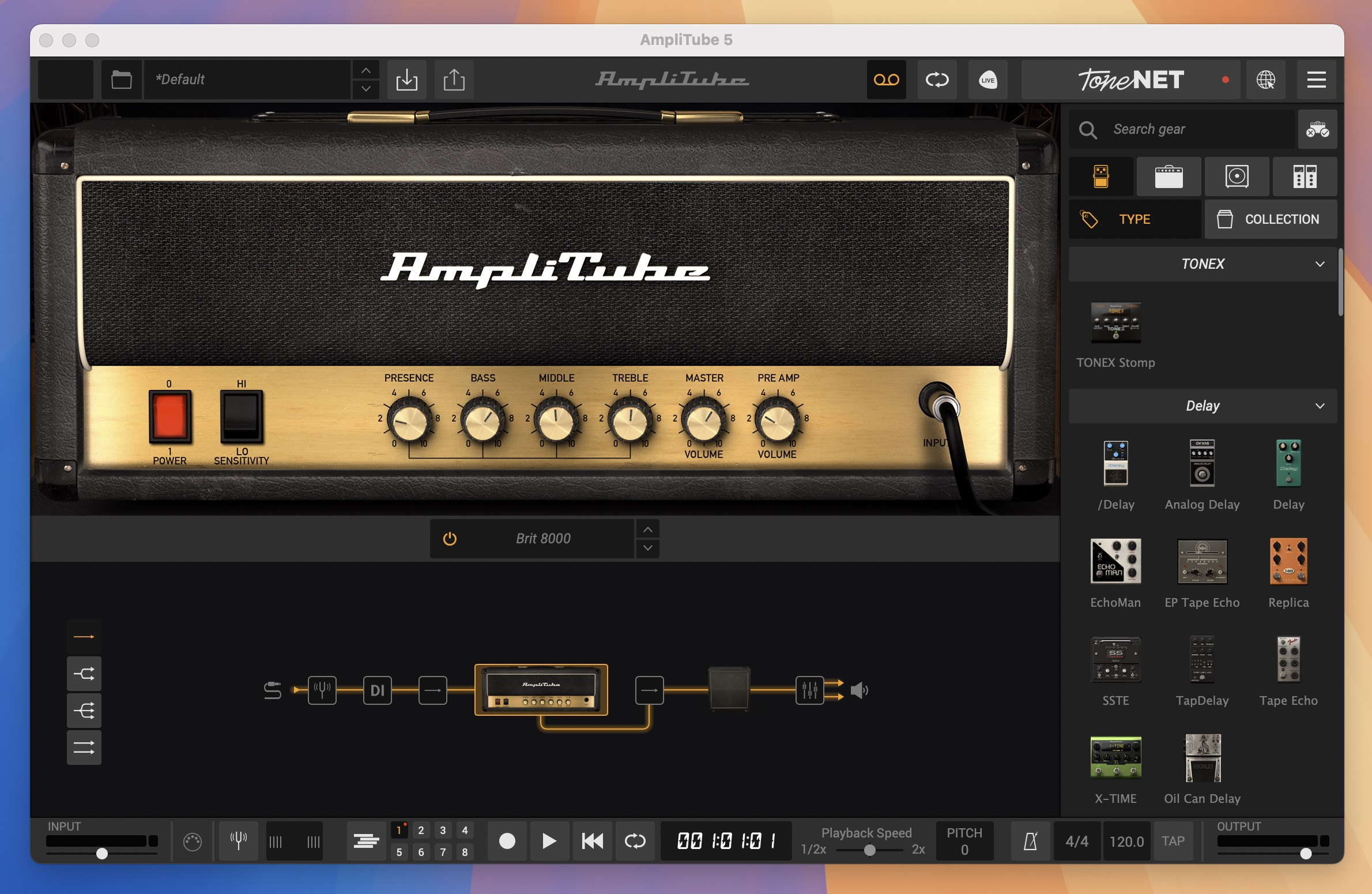 AmpliTube 5 MAX for Mac v5.8.2 吉他贝斯音效模拟软件 免激活下载-1