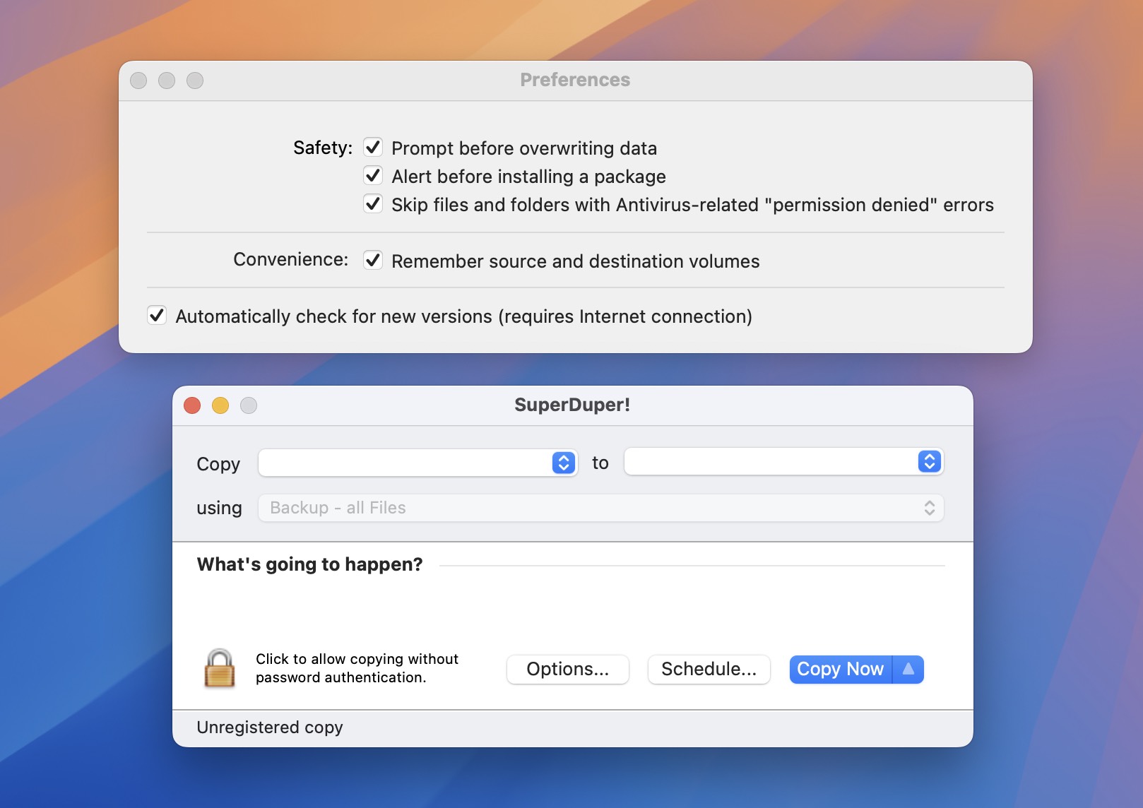 SuperDuper for Mac v3.9 磁盘备份和克隆工具 免激活下载-1