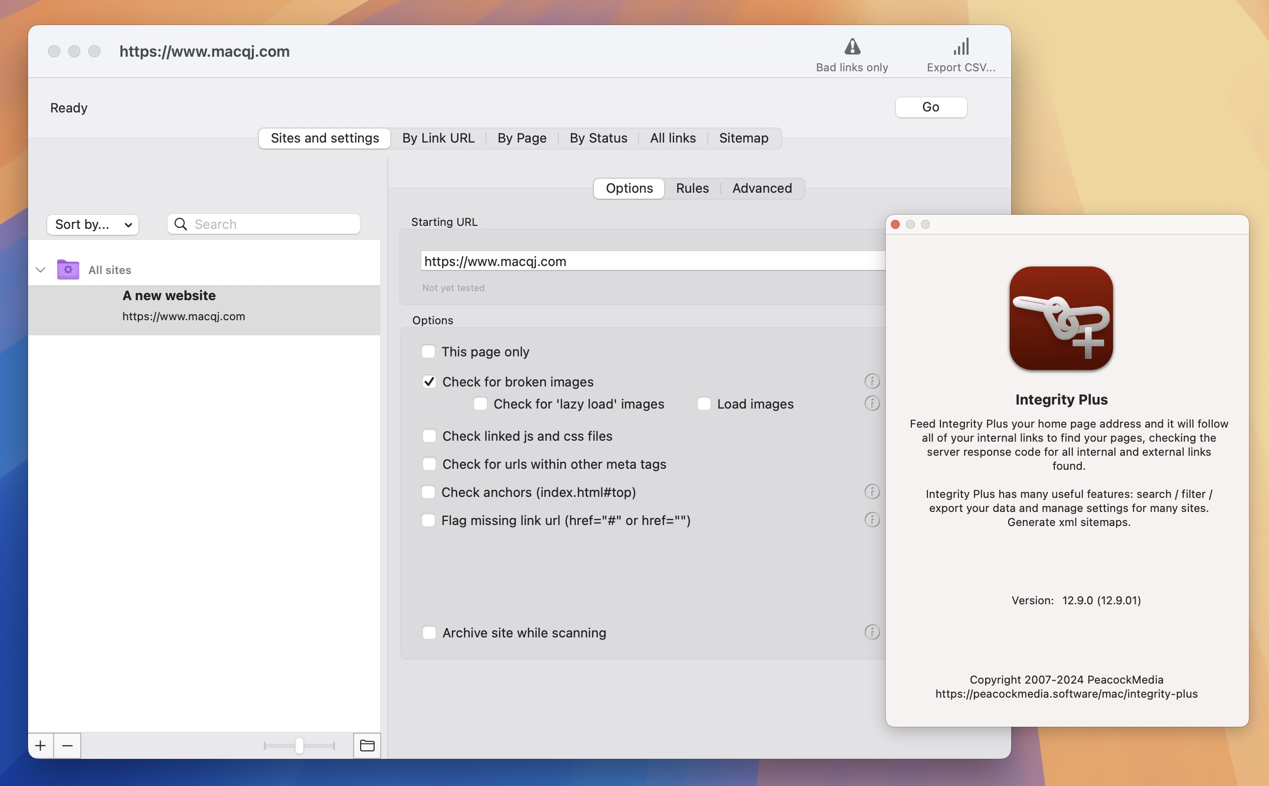 Integrity Plus for Mac v12.9.0 网站链接检查工具 免激活下载-1