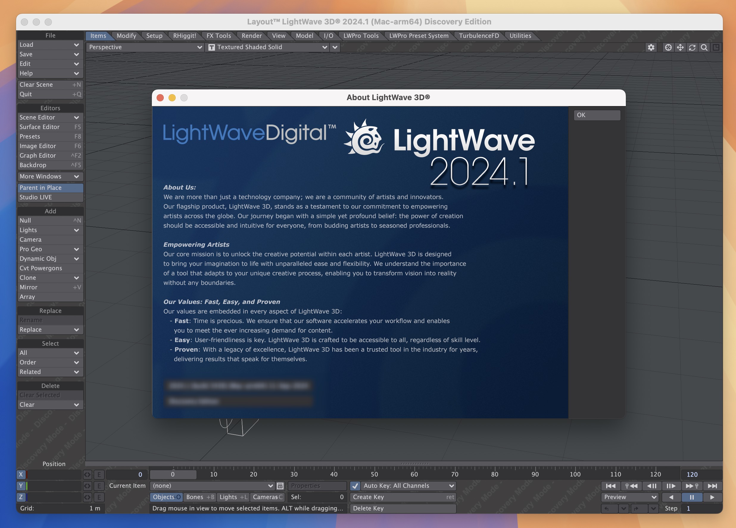 NewTek LightWave 3D for Mac v2024.1.0 3D动画制作软件 免激活下载-1