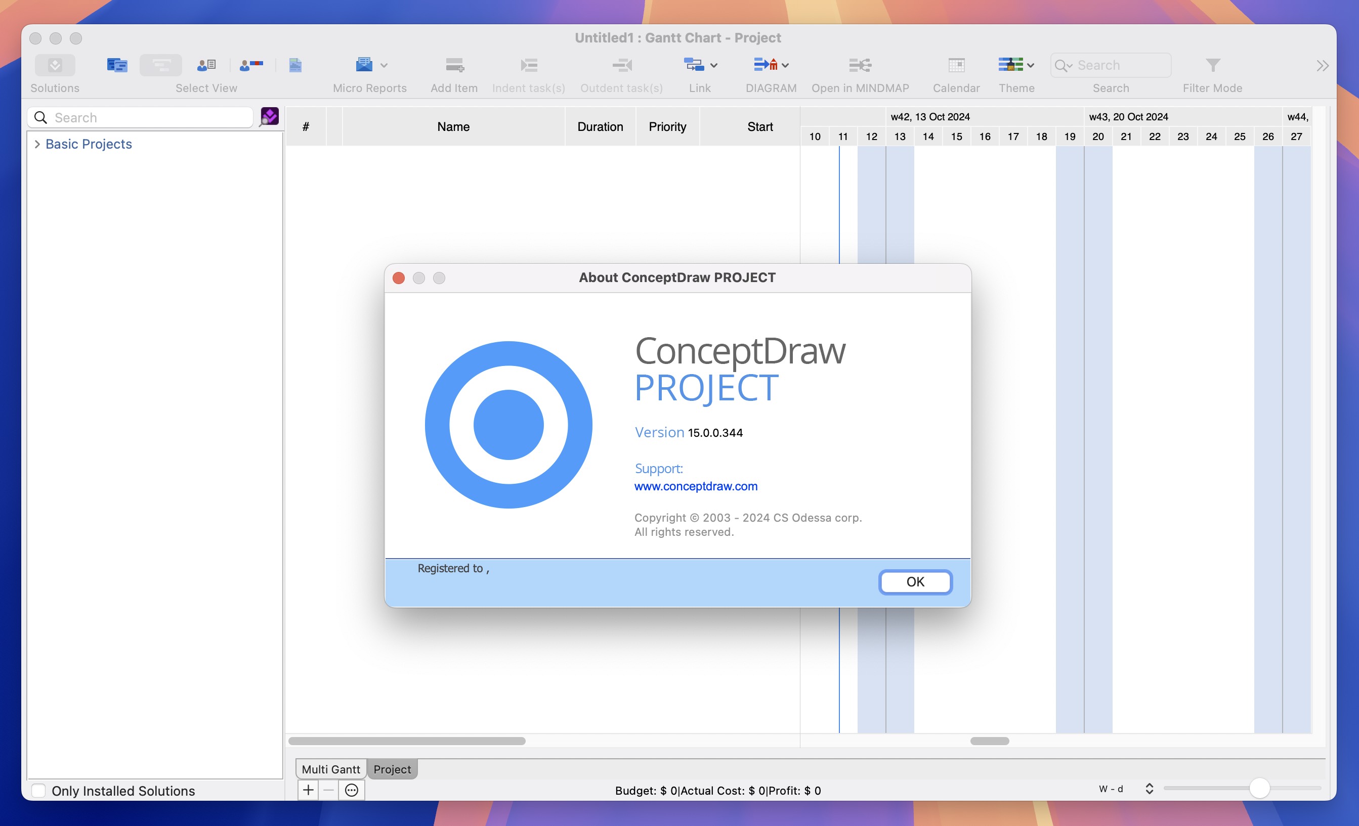 ConceptDraw PROJECT for Mac v15.0.0.344 全功能项目管理软件 免激活下载-1