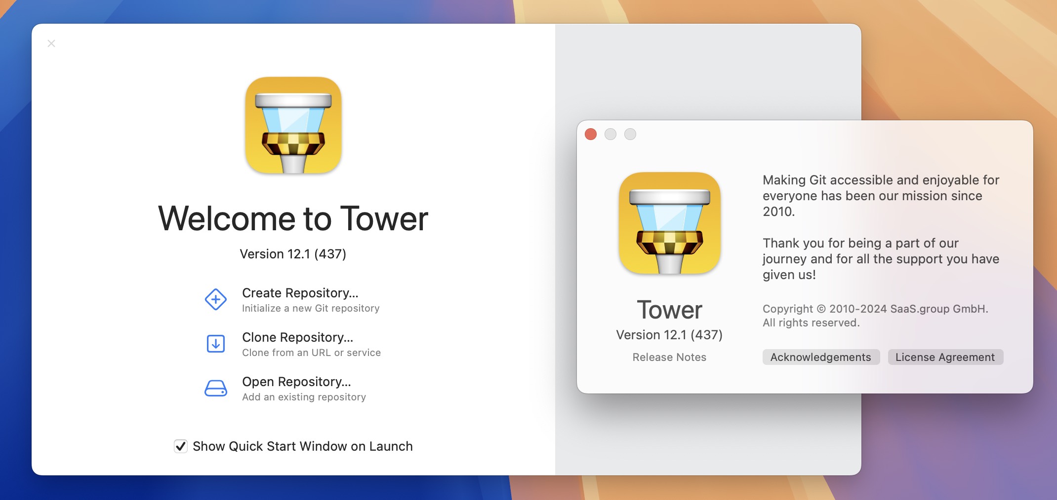 Tower PRO for Mac v12.1 强大的Git客户端 免激活下载-1