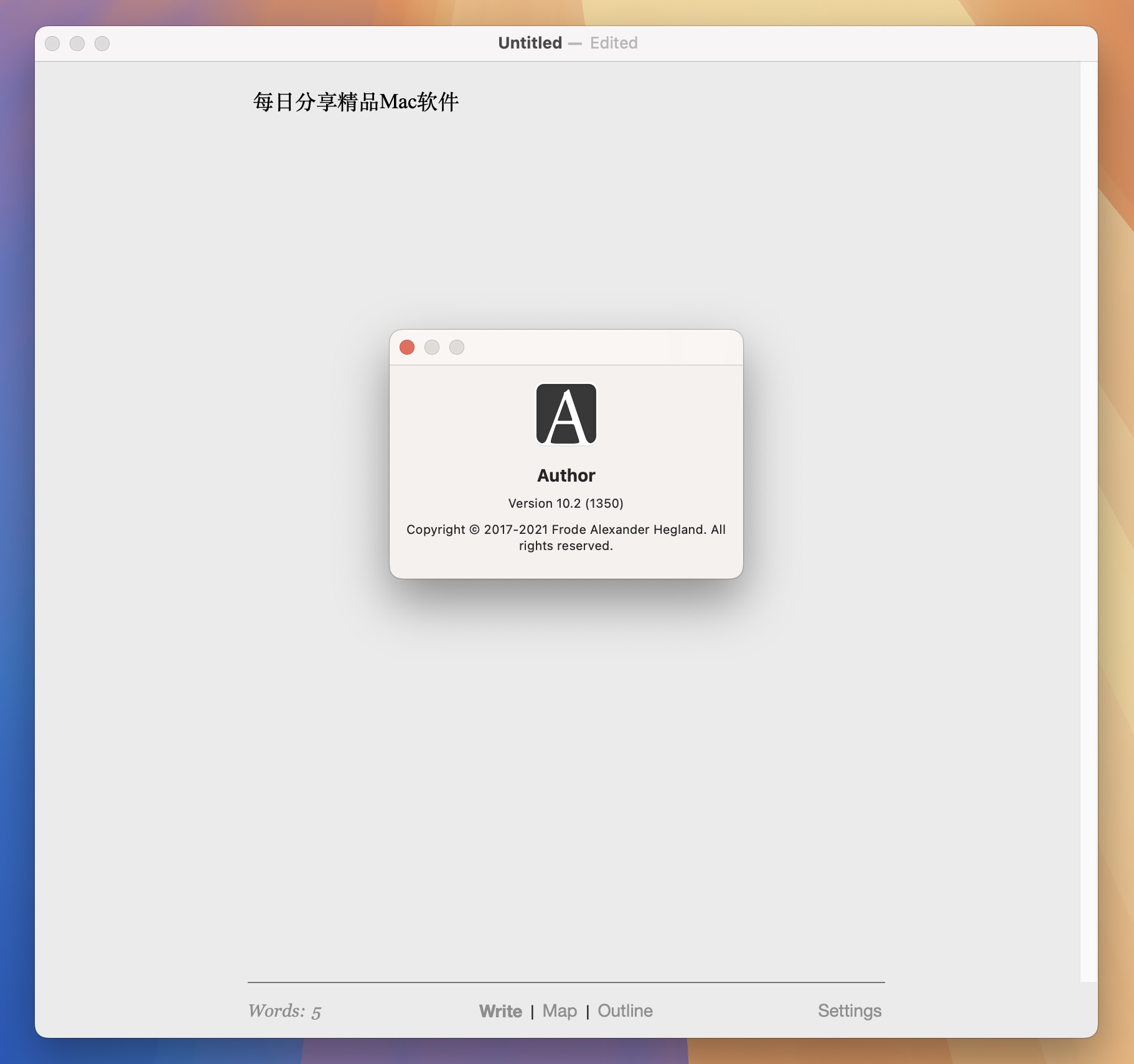 Author for Mac v10.2 文档编辑工具 免激活下载-1