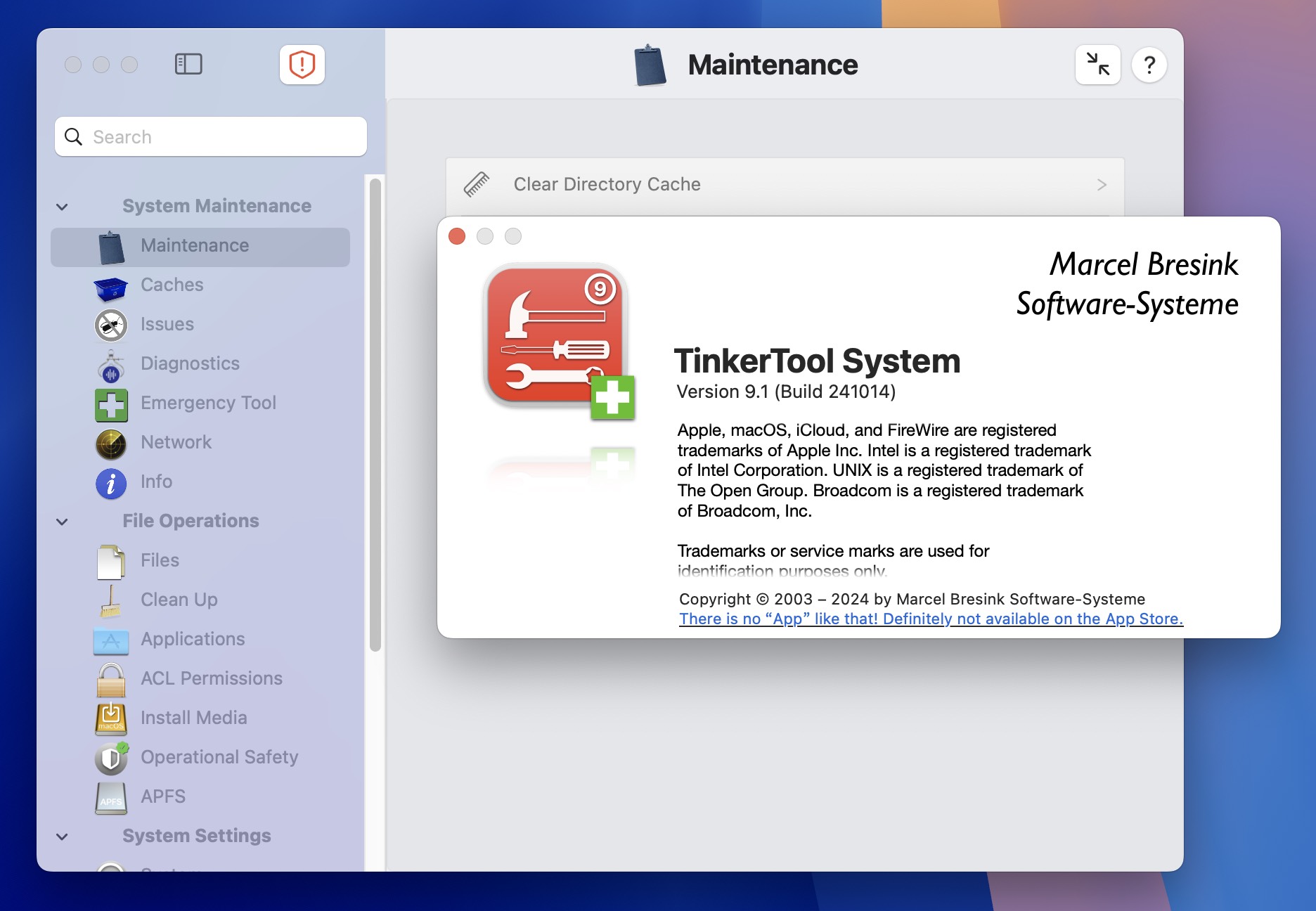 TinkerTool System for Mac v9.1.241014 系统维护工具 免激活下载-1