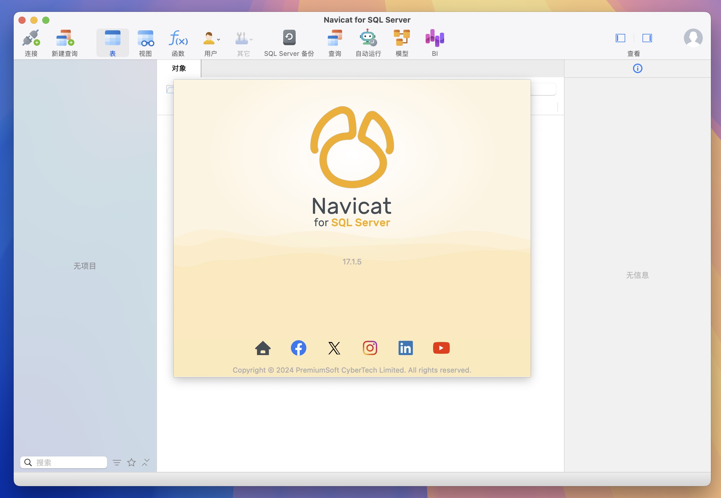 Navicat for SQL Server for Mac v17.1.5 Navicat图表查看器 免激活下载-1