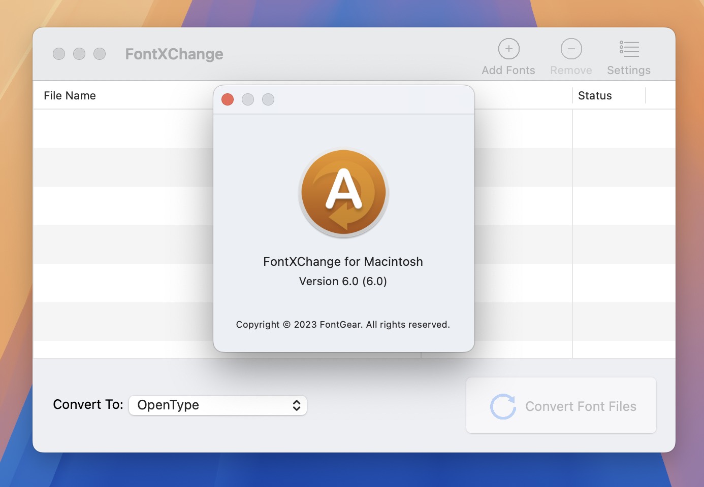 FontXChange for Mac v6.0 字体转换工具 免激活下载-1