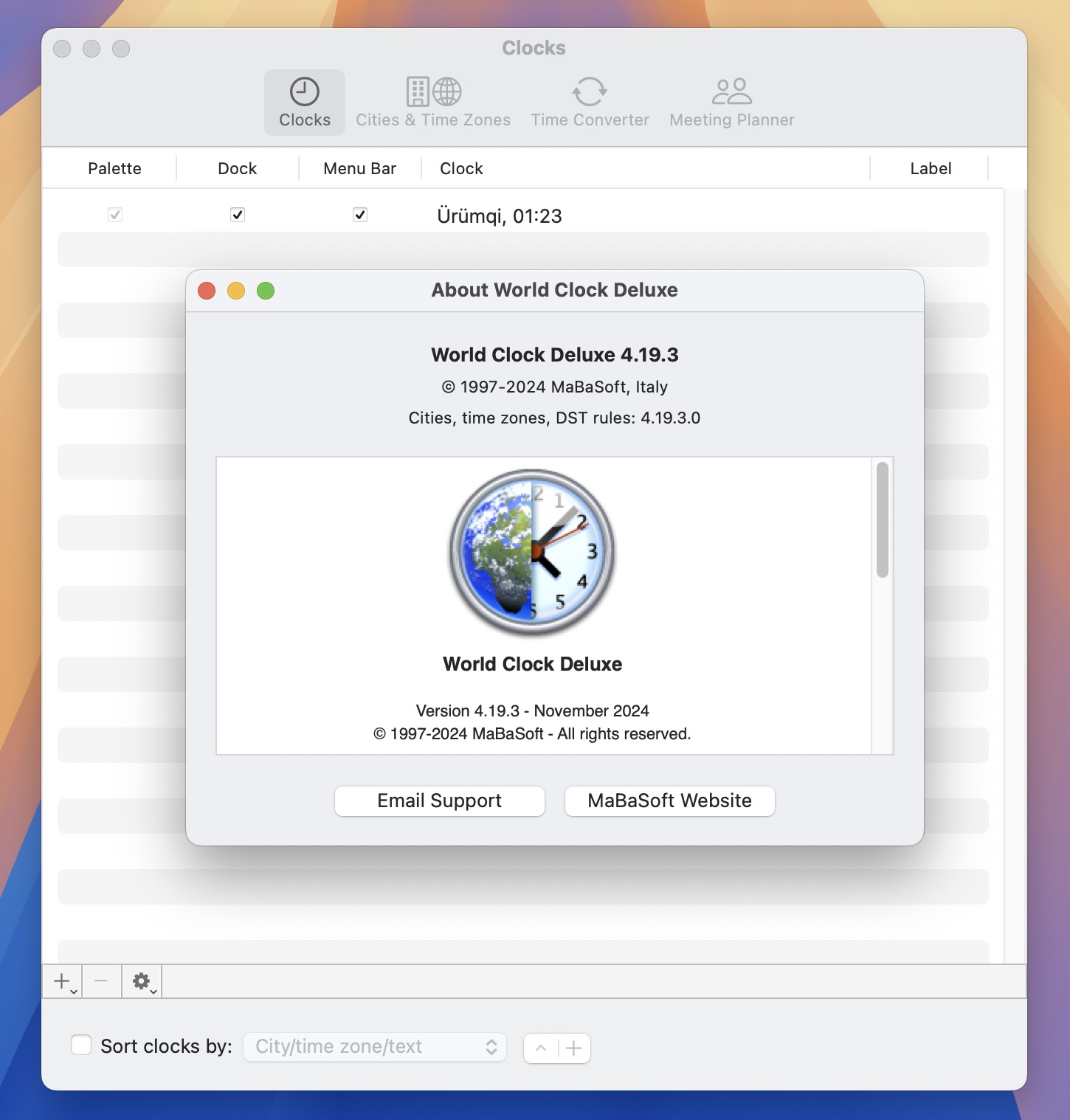 World Clock Deluxe for Mac v4.19.3 世界时钟软件 免激活下载-1