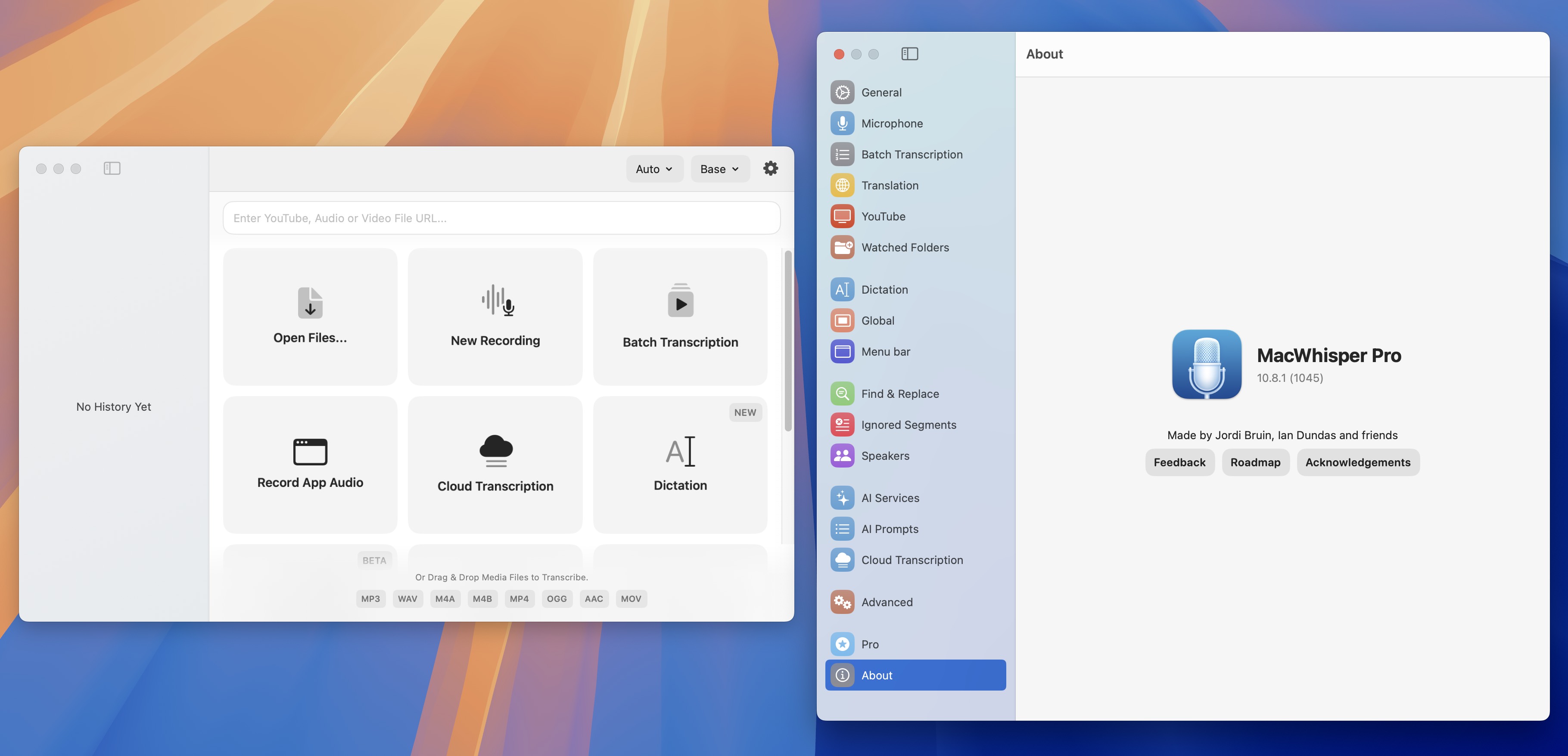 MacWhisper for Mac v10.8.1 高效音频转文字工具 免激活下载-1