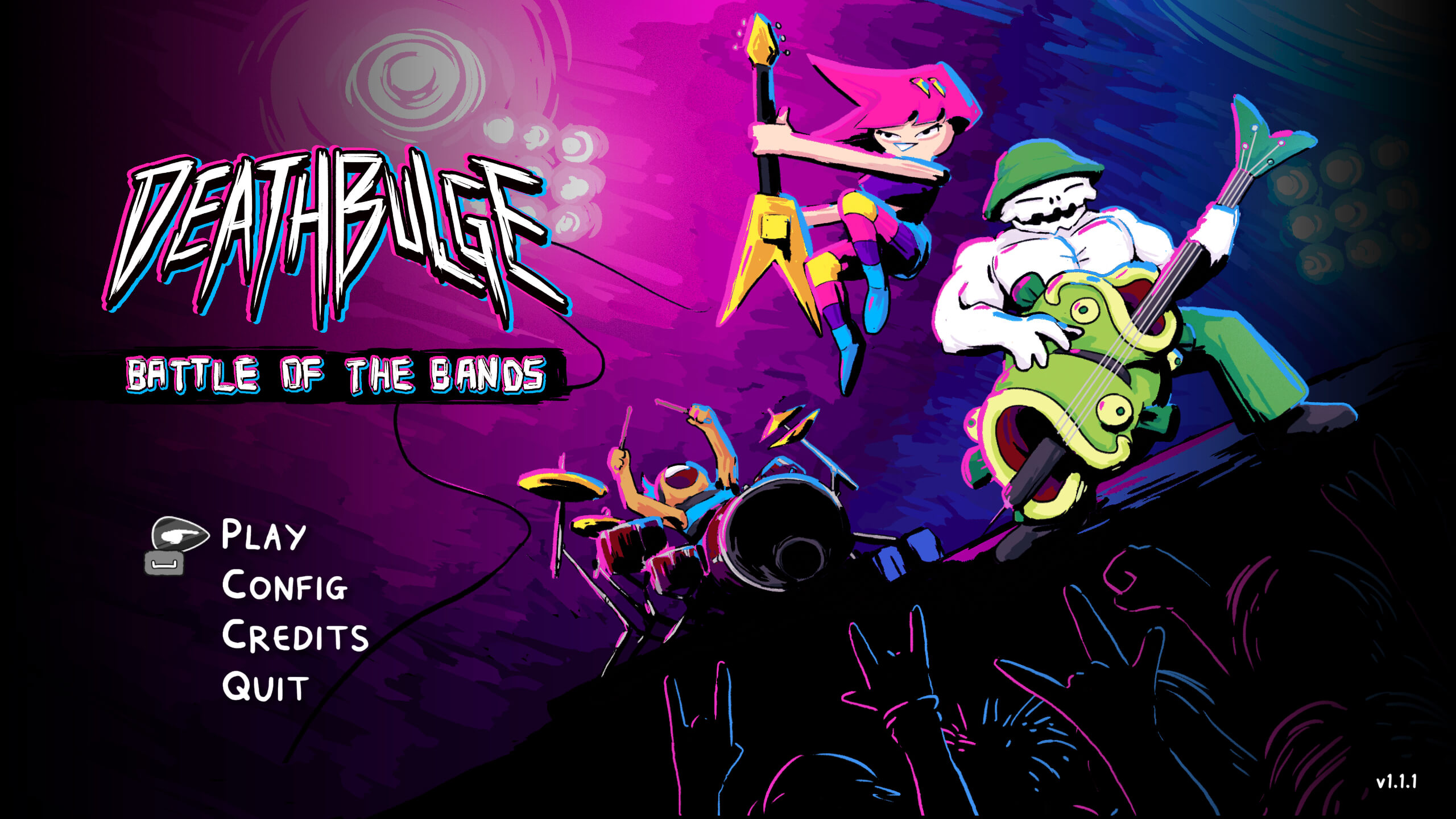 死亡鼓点：乐队之战 Deathbulge: Battle of the Bands for Mac v1.1.1 英文原生版-1