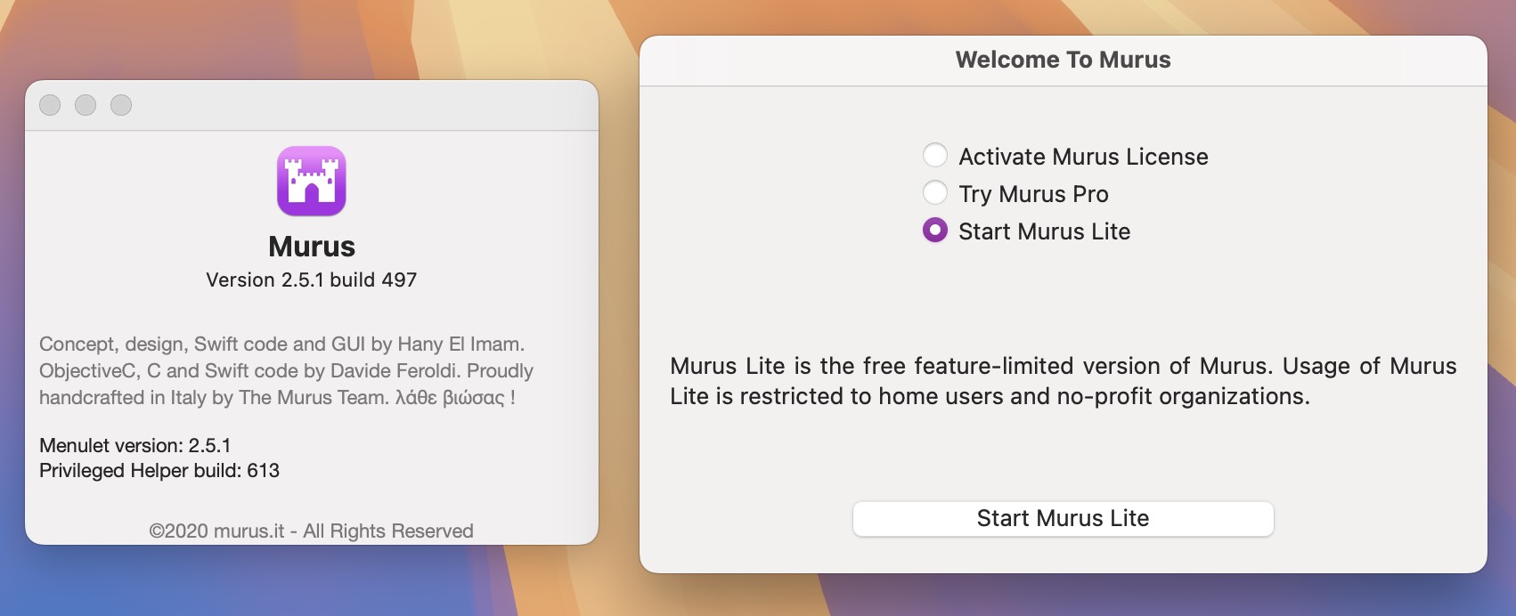 Murus Pro for Mac v2.5.1 网络安全防火墙工具 免激活下载-1