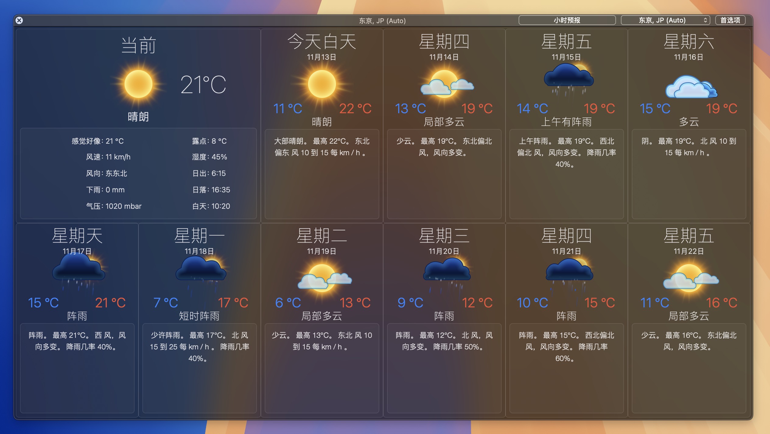 Weather Dock for Mac v5.5.2 桌面天气预报 免激活下载-1