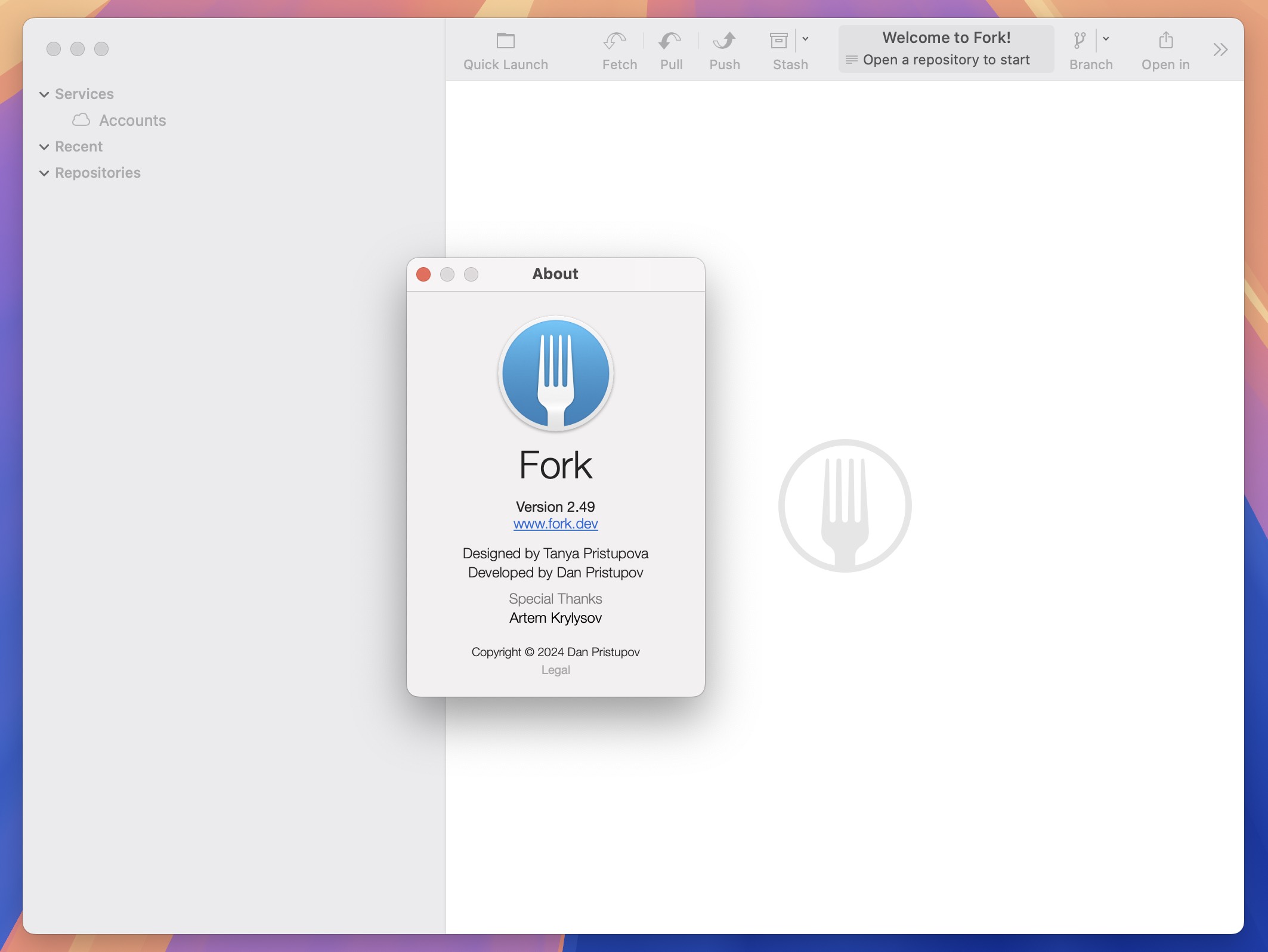 Fork for Mac v2.49 Git客户端 免激活下载-1