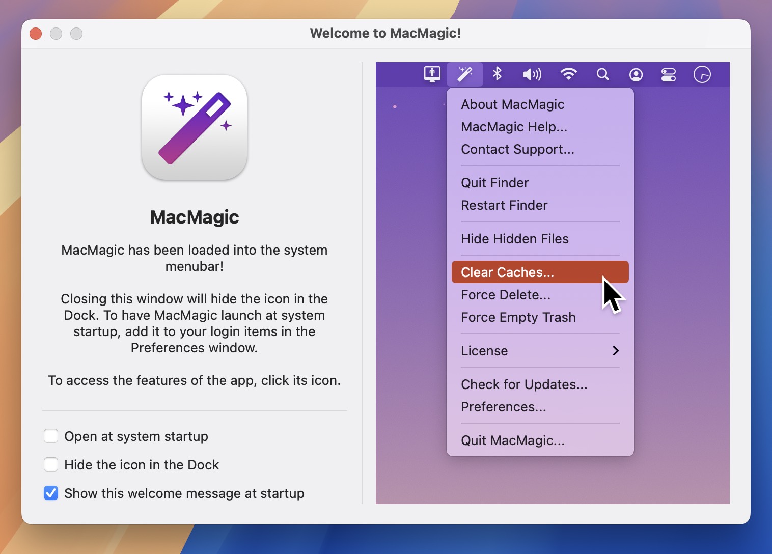 MacMagic for Mac v1.2.2 系统垃圾清理软件 免激活下载-1