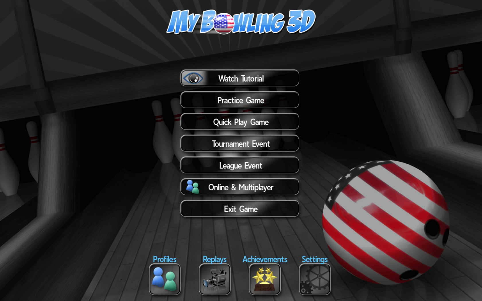 我的保龄球3D My Bowling 3D+‪ for Mac v1.38 英文原生版-1