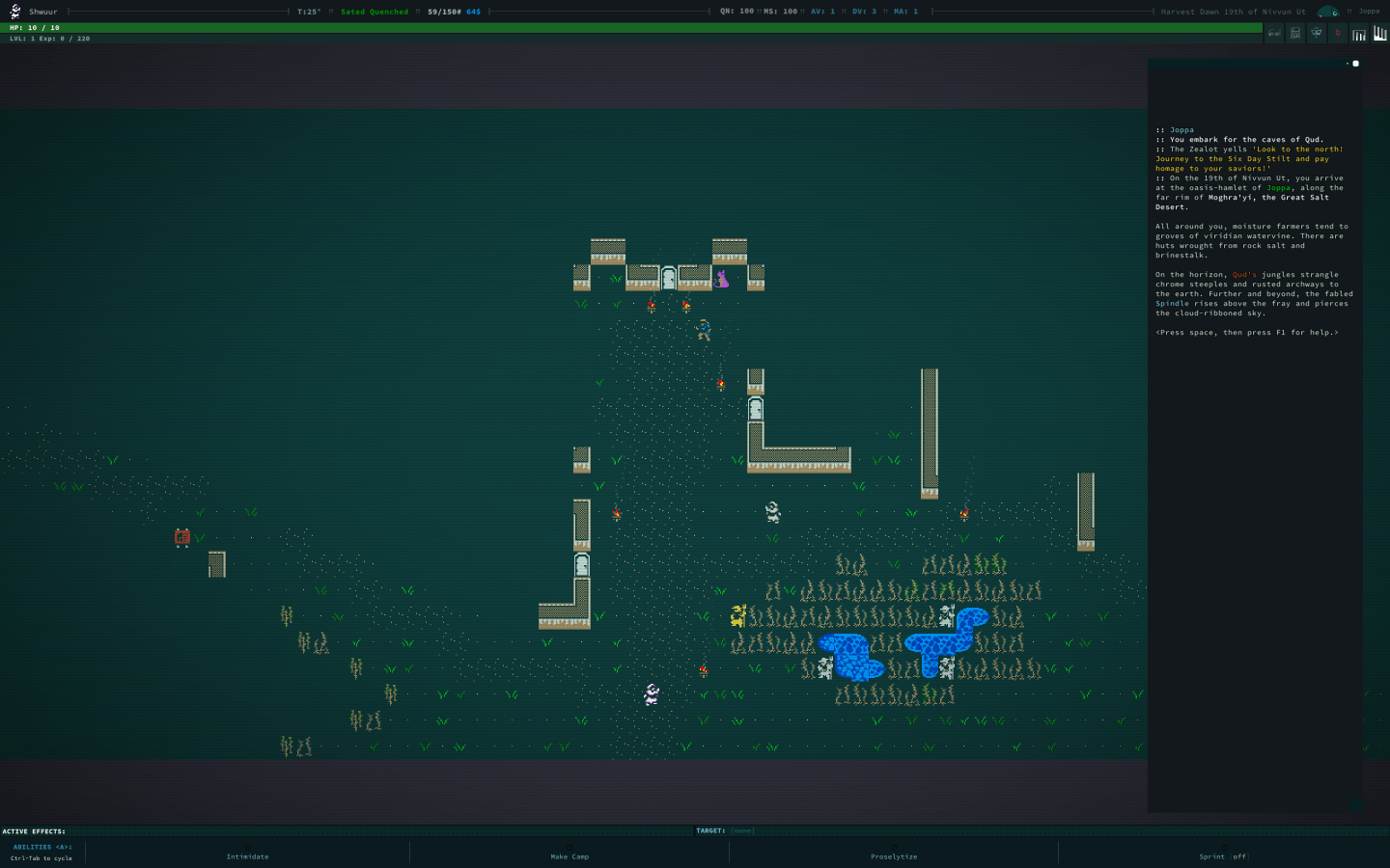 卡德洞窟 Caves of Qud for Mac v2.0.206.73 英文原生版-2