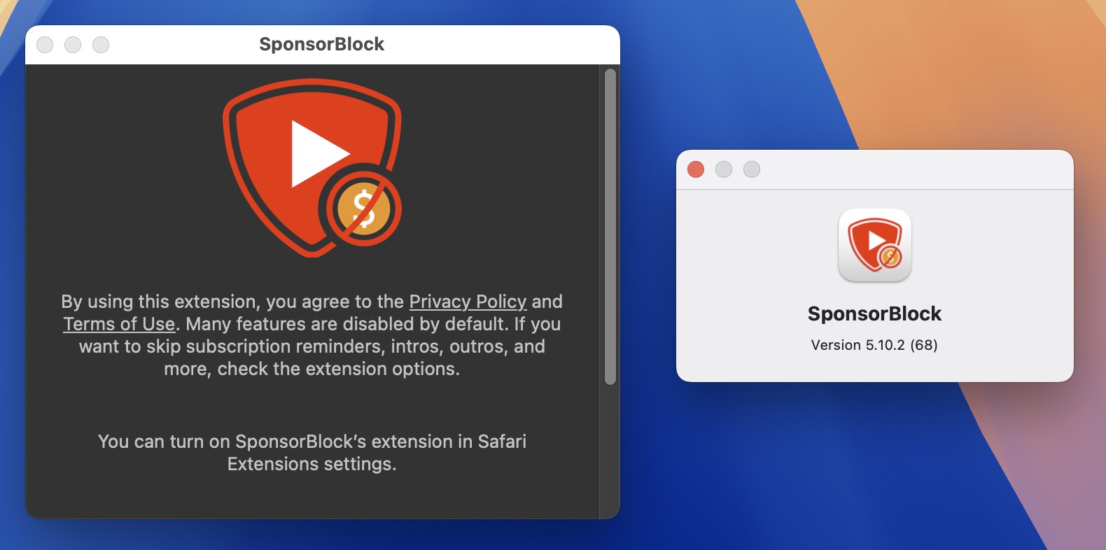 SponsorBlock for Mac v5.10.2 跳过youtube赞助商广告 免激活下载-1